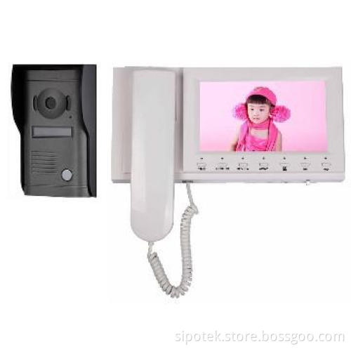 Video Door Entry with 7-inch TFT LCD